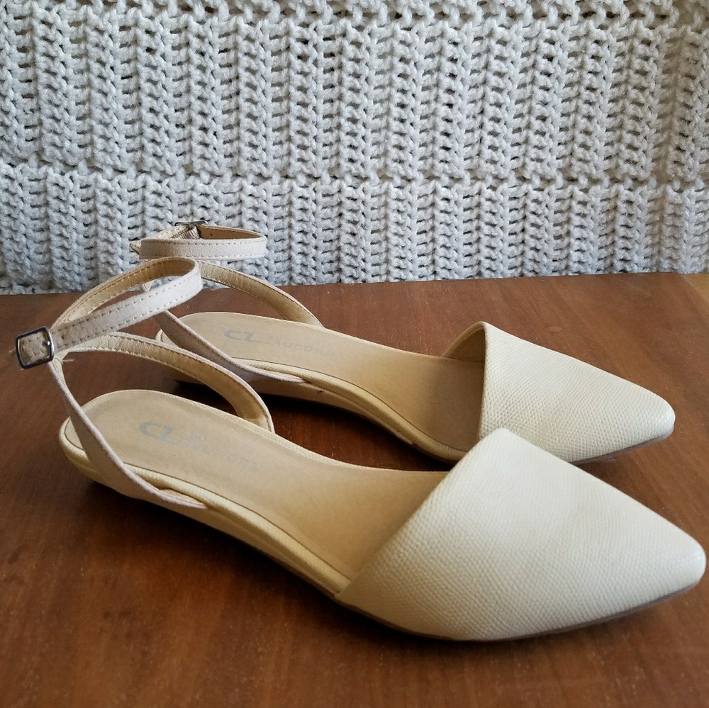 CL by Laundry cream flats